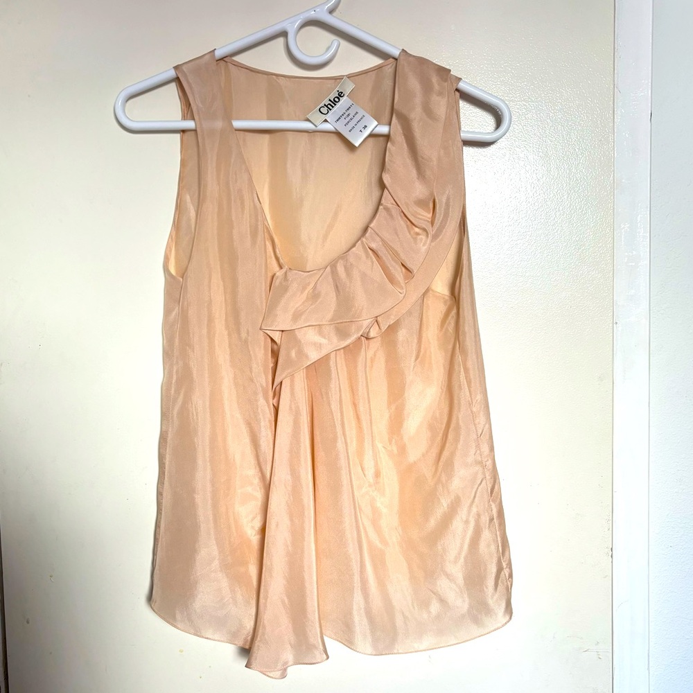 Chloe silk top